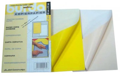 Копировальная бумага с односторонним покрытием белая/желтая оптом