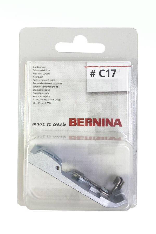 Лапка для оверлока №C17 для вшивания шнура Bernina оптом