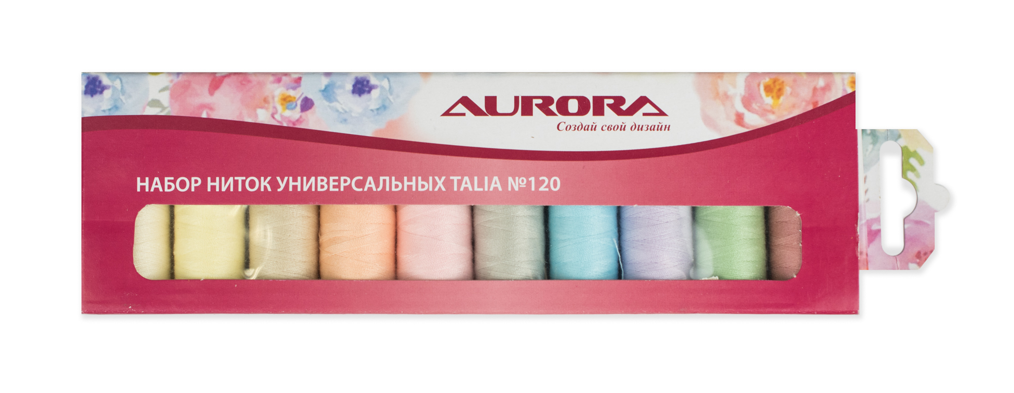 Набор ниток универсальных Talia №120 AU-1204 Aurora оптом