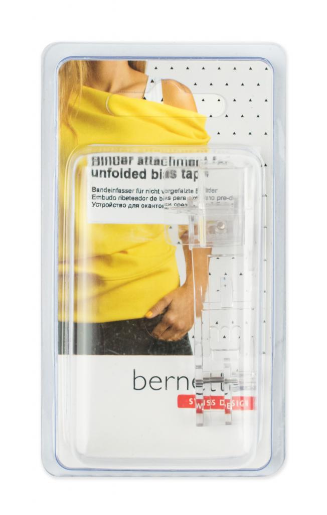 Оверлочная лапка для окантовки срезов косой бейкой для Bernette Funlock 42 и 48 оптом