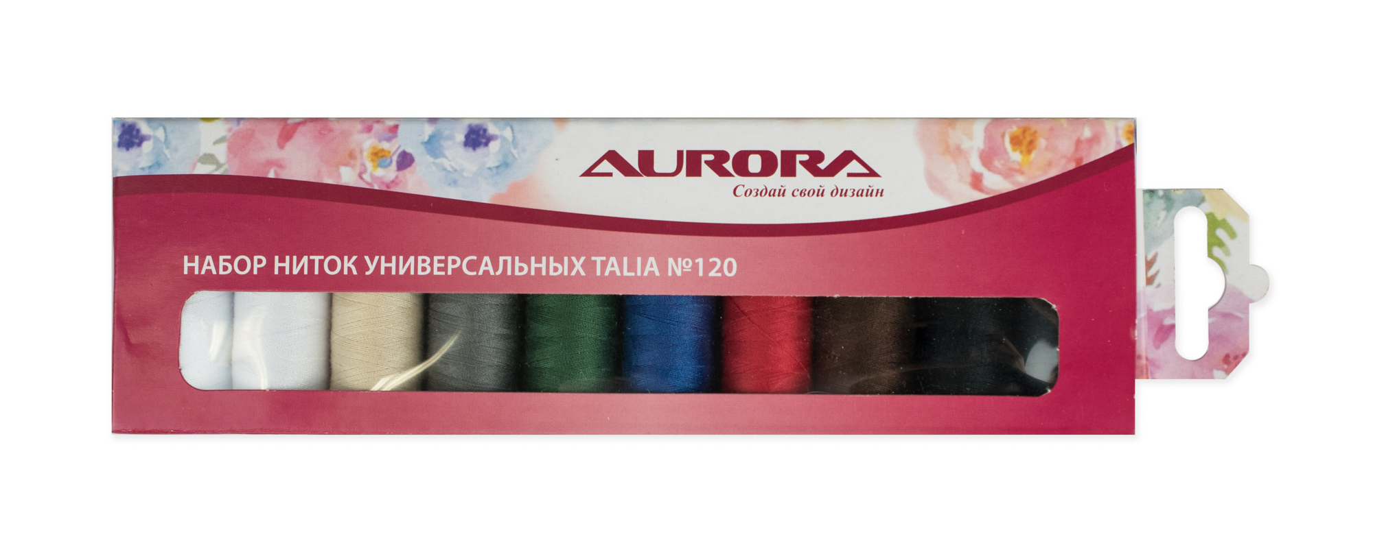 Набор ниток универсальных Talia №120 AU-1202 Aurora оптом
