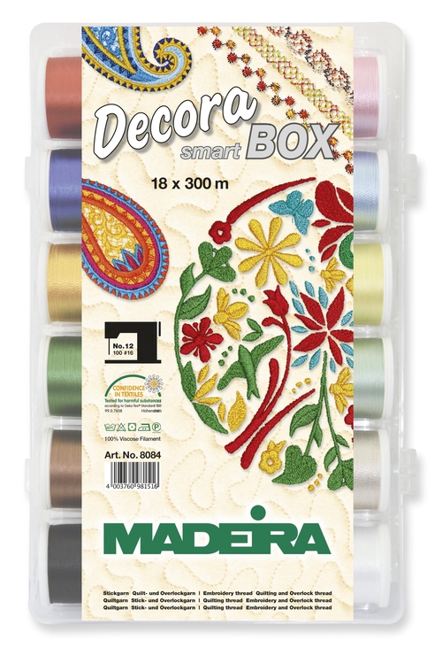 Набор ниток Decora №12 18*300м Madeira оптом