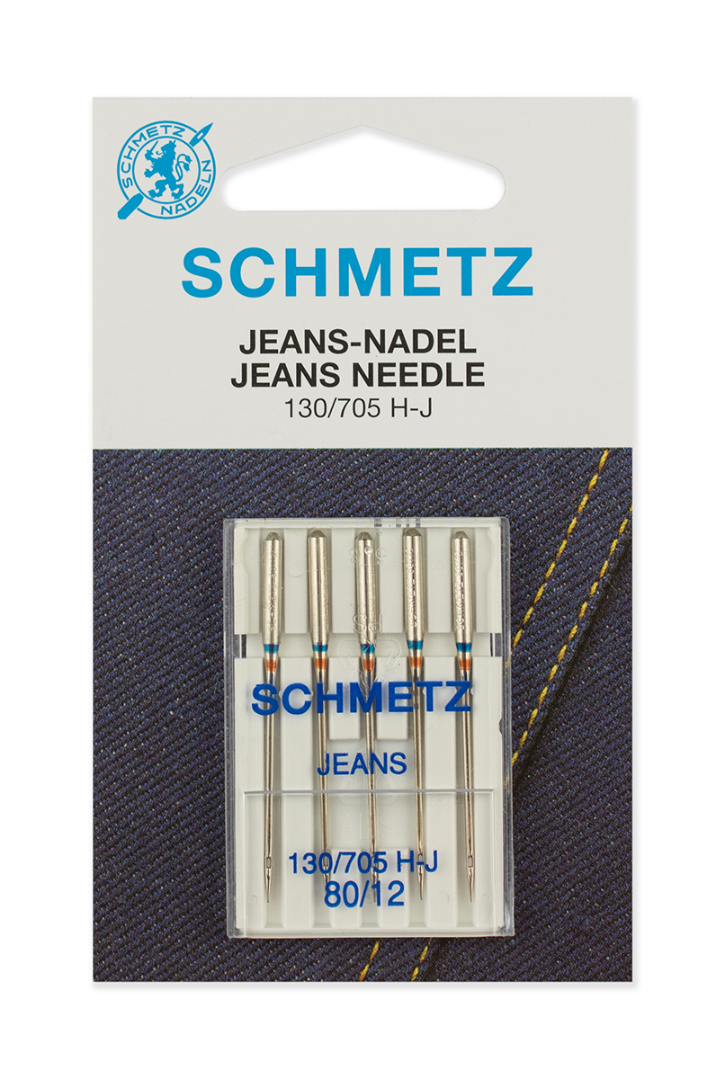 Иглы для джинсы № 80, Schmetz, 5 шт оптом