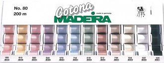 Стенд для ниток Madeira Cotona №80, 200м оптом