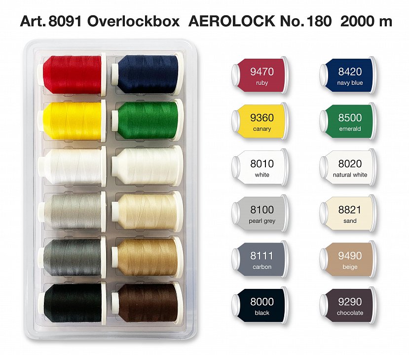 Набор Aerolock №180 Blisterbox 12*2000м оптом