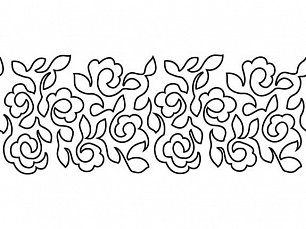 Шаблон "Полевые цветы" Handi Quilter оптом