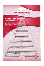 Линейка для пэчворка "Треугольник" с углом 45 оптом