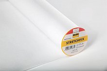 Флизелин клеевой на бумажной основе для эластичных тканей Stretchfix, 30см*5м, прозрачный оптом