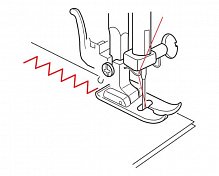 Лапка тефлоновая зигзаг 5 мм для Bernette оптом