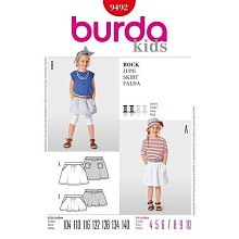 Выкройка BURDA - Детская коллекция №9492