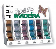 Стенд для ниток настольный Madeira Spectra голографические, 100м оптом