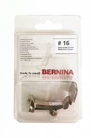 Лапка №16 для сборок широкая 9 мм Bernina оптом