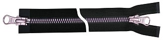Молния Metalux, двухзамковая, фиолетовая, тип5 (65см) оптом