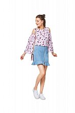 Выкройка Молодежная Burda 6405
