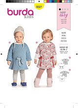 Выкройка Детская Burda 9327
