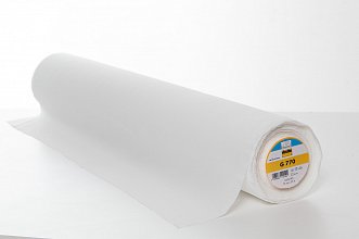 Тканый клеевой прокладочный флизелин G 770, 75см*25м, натуральный оптом