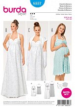 Выкройка Женская (мода для будущих мам) Burda 6557