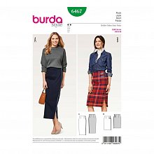 Выкройка Женская (юбки) Burda 6467