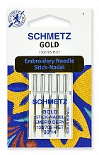 Иглы для вышивки Gold, титаниум №90, Schmetz оптом