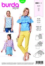 Выкройка Молодежная Burda 6405