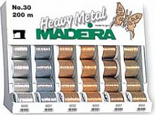 Стенд для ниток настольный Madeira Heavy Metal №30, 200м оптом