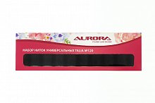 Набор ниток универсальных Talia №120 Черные AU-2619 Aurora оптом