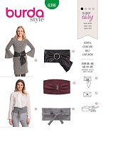 Выкройка Аксессуары Burda 6396