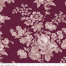 Ткань для изнаночной стороны, 100% хлопок WB10709-BURGUNDY оптом