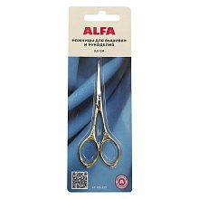 Ножницы ALFA для вышивки и рукоделия, 9.5 см оптом